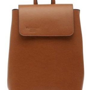 New Authentic Abree Saddle Leather Backpack